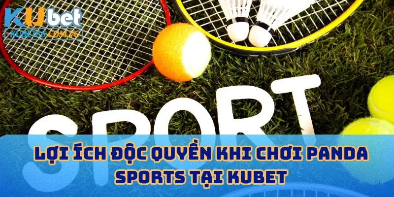 Lợi ích độc quyền khi chơi Panda Sports tại KUBET